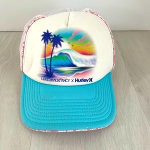 LoveShackFancy x Hurley Trucker hat